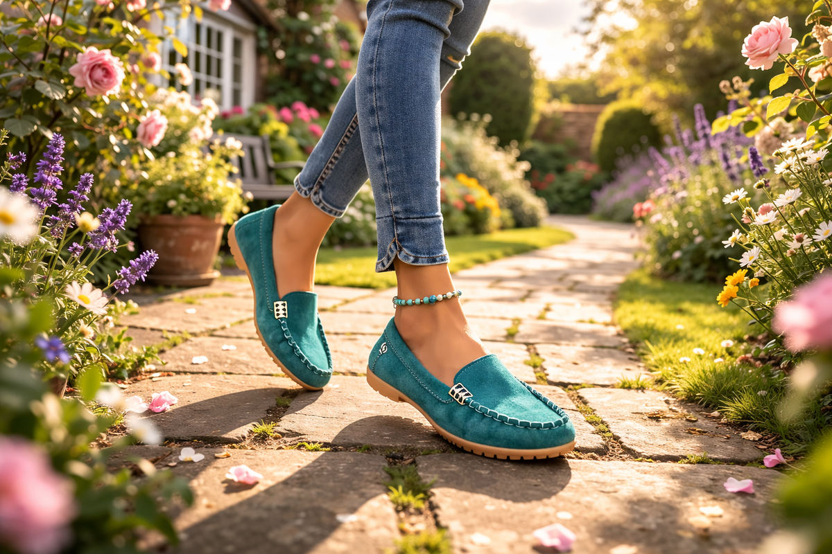 🌸Women’s Comfortable Loafers for Everyday Walking: The Perfect Slip-On Shoes for Mum or Grandma