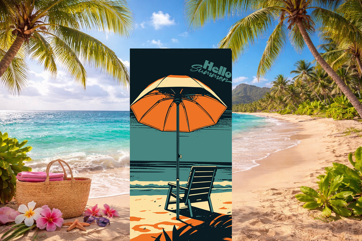 🌴 Hawaiian Beach Towel Guide: The Perfect Summer Essential for Family Beach Vacations