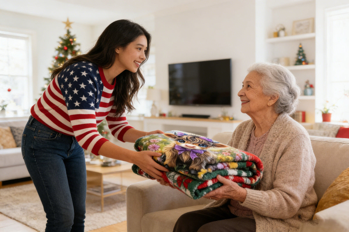 💖Where can I buy American-made flannel blankets?