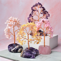 GiftoLuck Fantasy Amethyst Base Feng Shui Tree