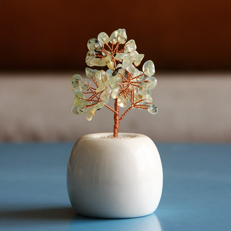 Giftoluck Multi Crystal Gemstone Feng Shui Tree