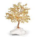 Giftoluck Positive Energy - Citrine Feng Shui Crystal Gemstone Tree