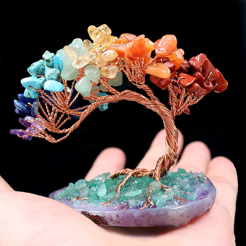 GiftoLuck Chakra Orgone Tree of Life Decoration