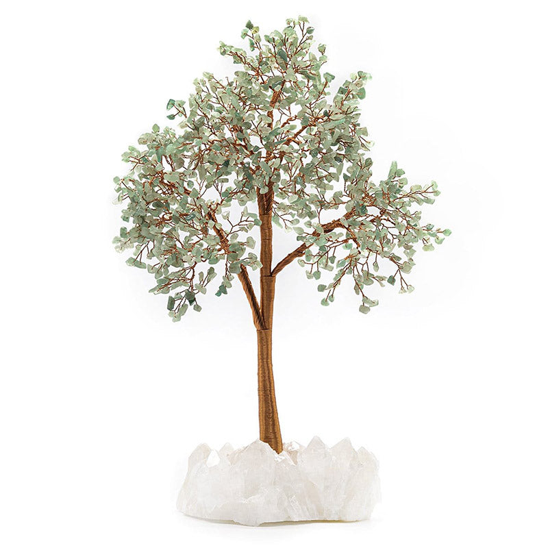 Giftoluck The Manifester Aventurine Crystal Feng Shui Tree