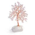 Giftoluck You Are Loved - Rose Quartz Stone Feng Shui Tree