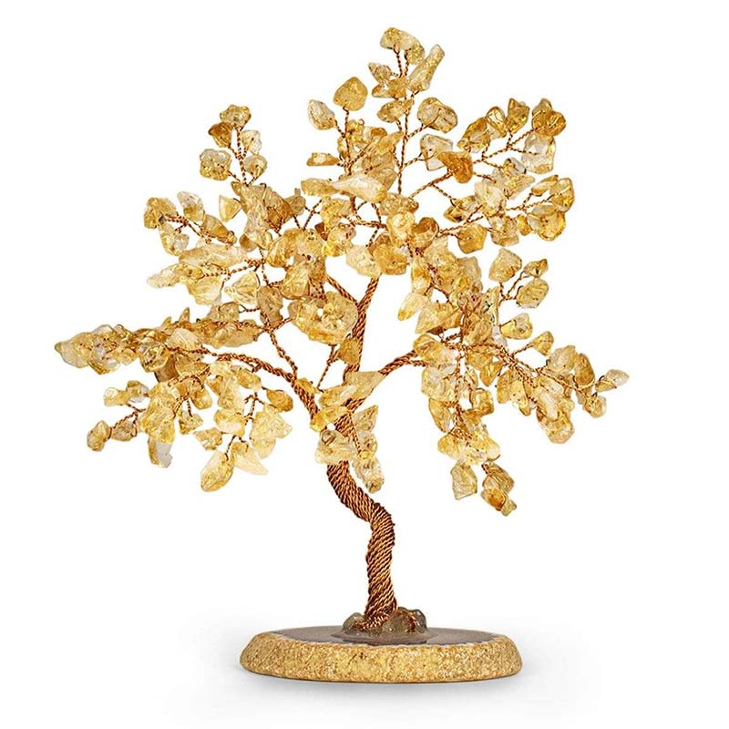 Giftoluck Happiness Evoker Citrine Feng Shui Tree