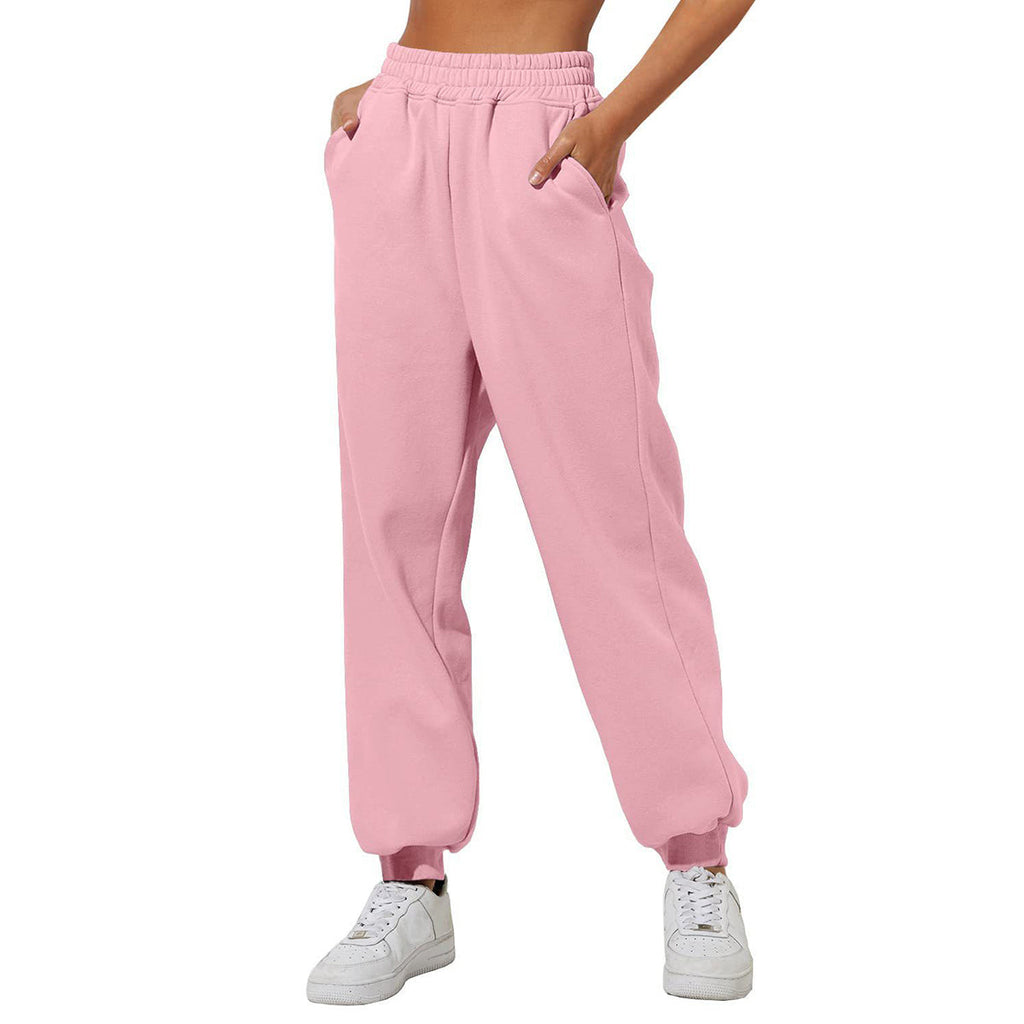 💝Last Day 69% OFF💝Women’s High-Waisted Sweatpants with Pockets – Jogger & Wide-Leg Casual Lounge Pants