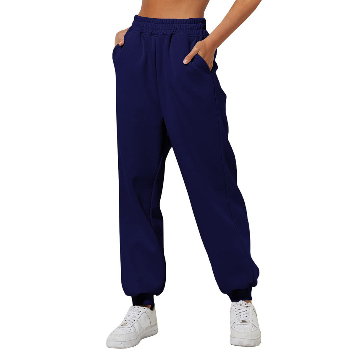💝Last Day 69% OFF💝Women’s High-Waisted Sweatpants with Pockets – Jogger & Wide-Leg Casual Lounge Pants