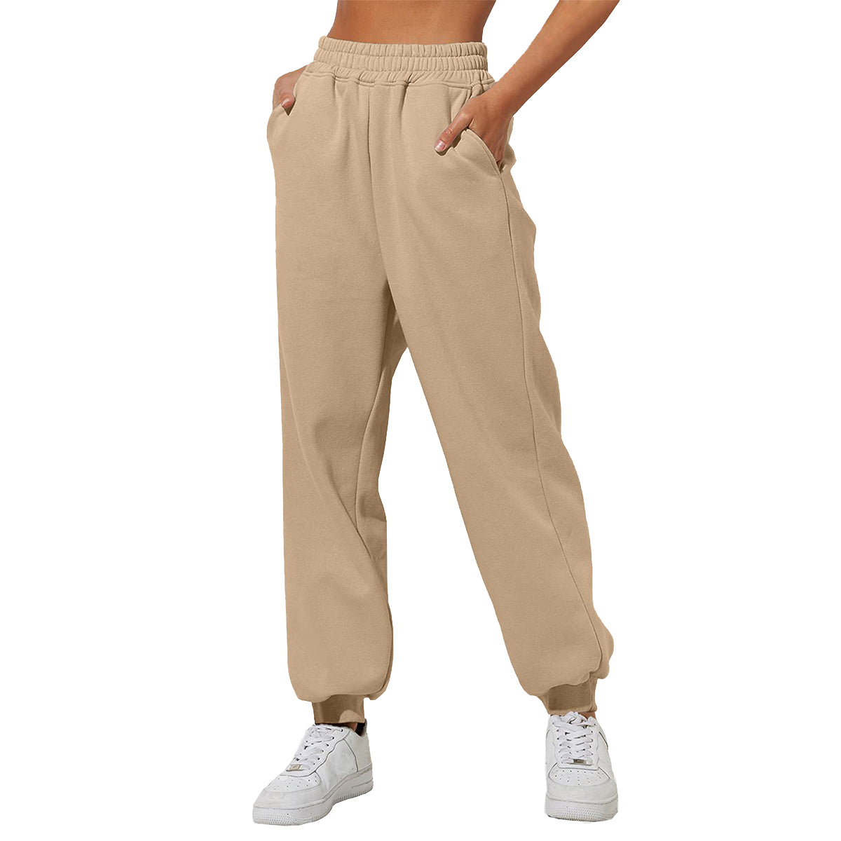 💝Last Day 69% OFF💝Women’s High-Waisted Sweatpants with Pockets – Jogger & Wide-Leg Casual Lounge Pants