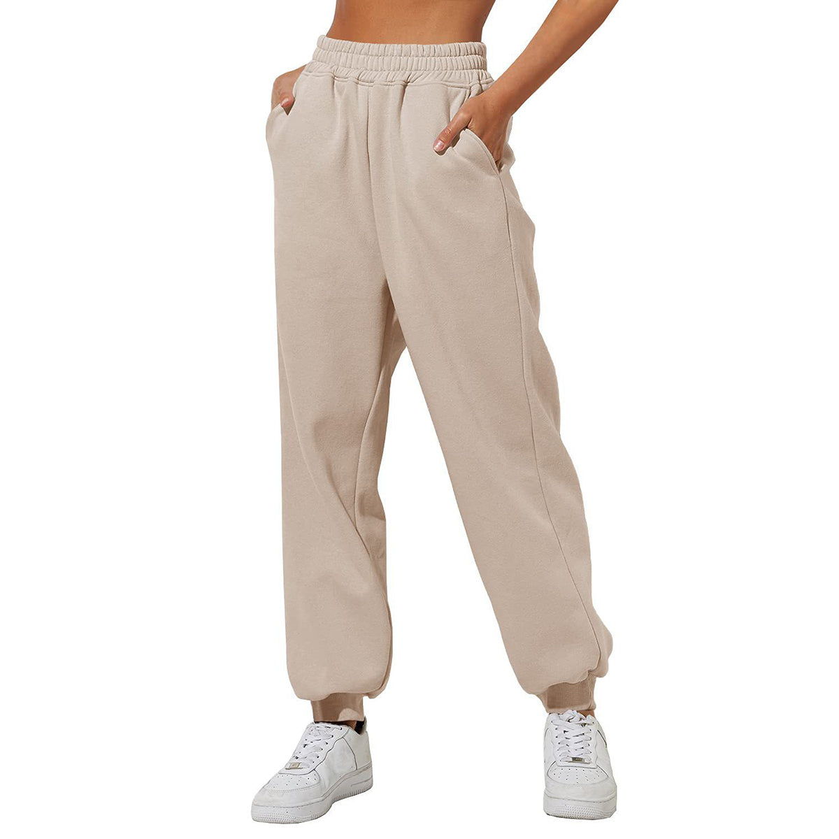 💝Last Day 69% OFF💝Women’s High-Waisted Sweatpants with Pockets – Jogger & Wide-Leg Casual Lounge Pants