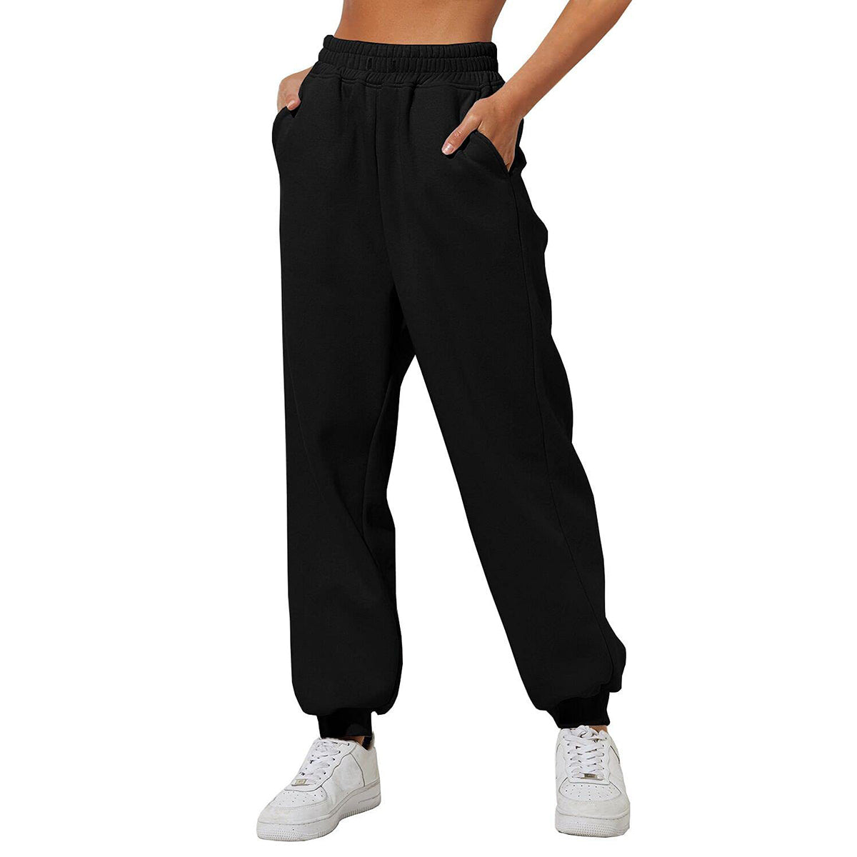 💝Last Day 69% OFF💝Women’s High-Waisted Sweatpants with Pockets – Jogger & Wide-Leg Casual Lounge Pants