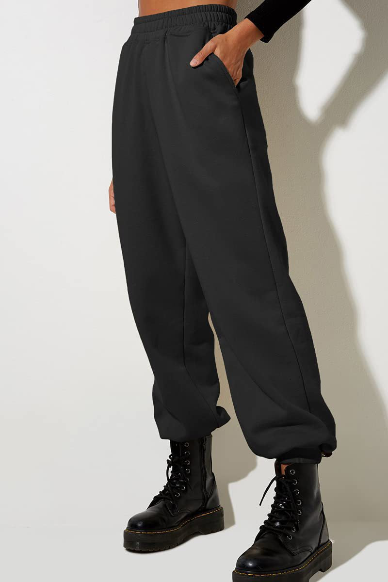💝Last Day 69% OFF💝Women’s High-Waisted Sweatpants with Pockets – Jogger & Wide-Leg Casual Lounge Pants