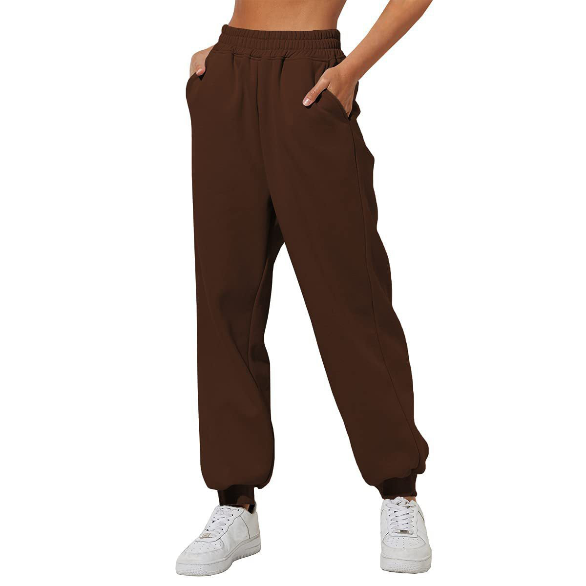 💝Last Day 69% OFF💝Women’s High-Waisted Sweatpants with Pockets – Jogger & Wide-Leg Casual Lounge Pants