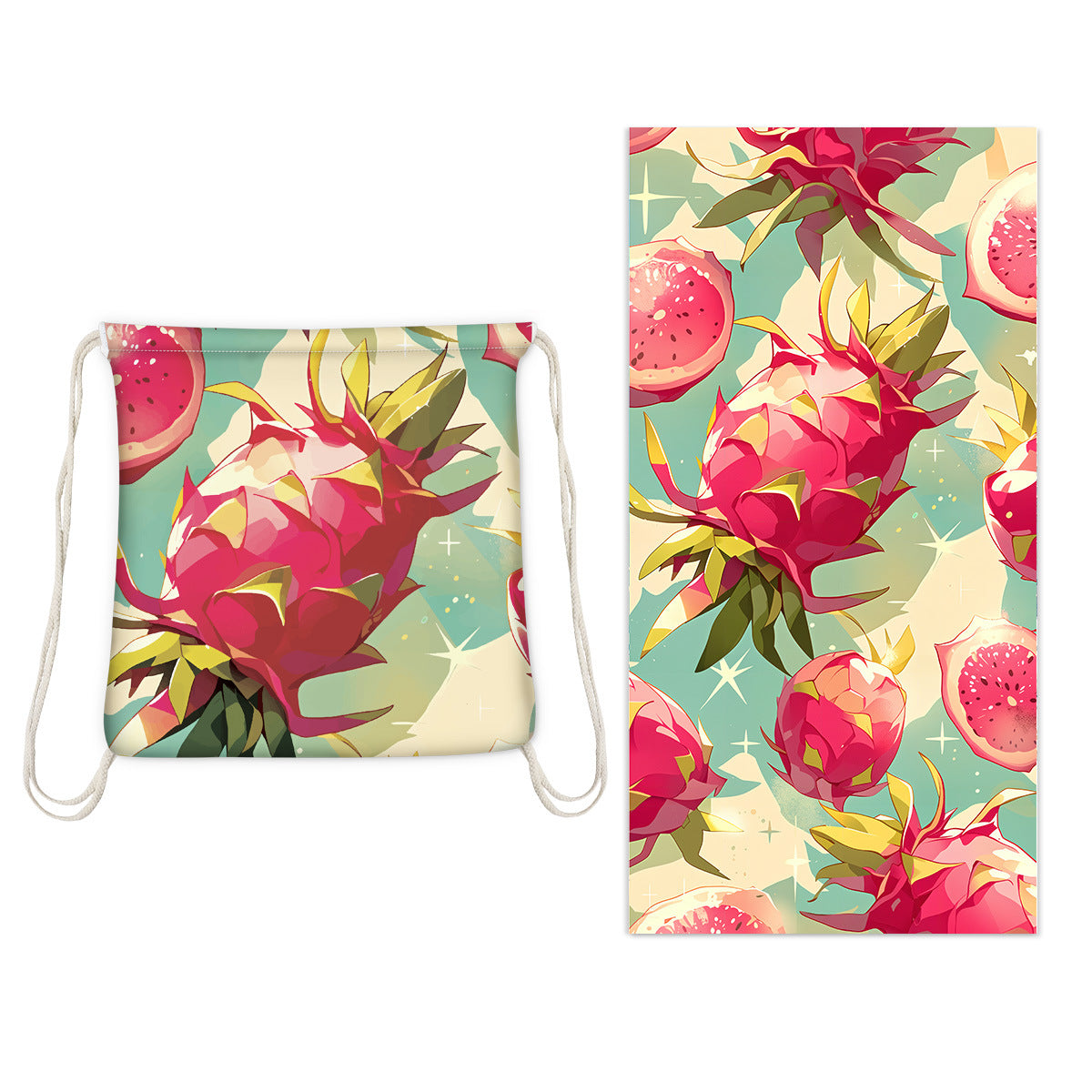 GiftoLuck 2-in-1 Backpack Beach Towel Quick Dry Travel Bag Summer Holiday Swimming Bath Towel
