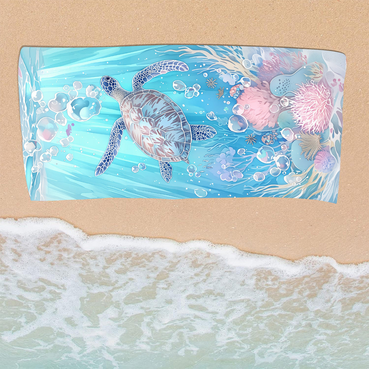 GiftoLuck 2-in-1 Backpack Beach Towel Quick Dry Travel Bag Summer Holiday Swimming Bath Towel