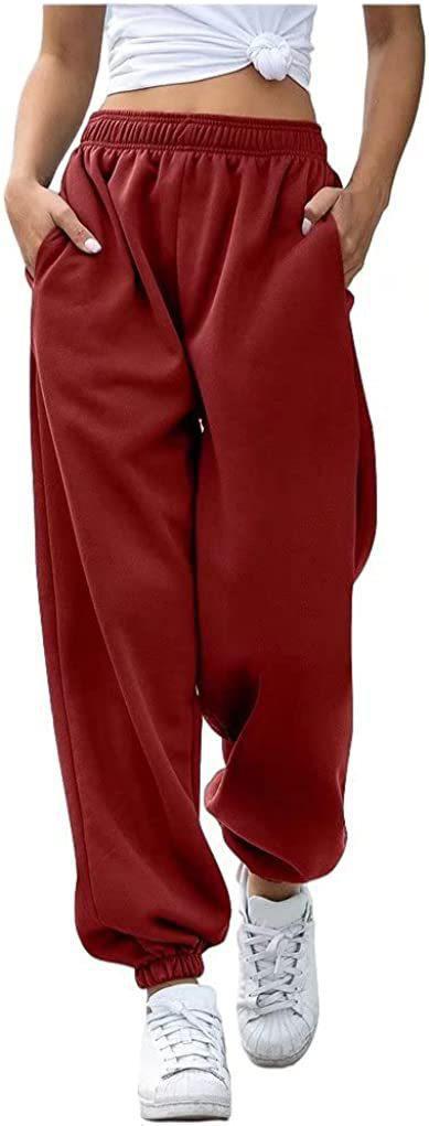 ✨Women's High Waist Sweatpants Workout Active Joggers Pants