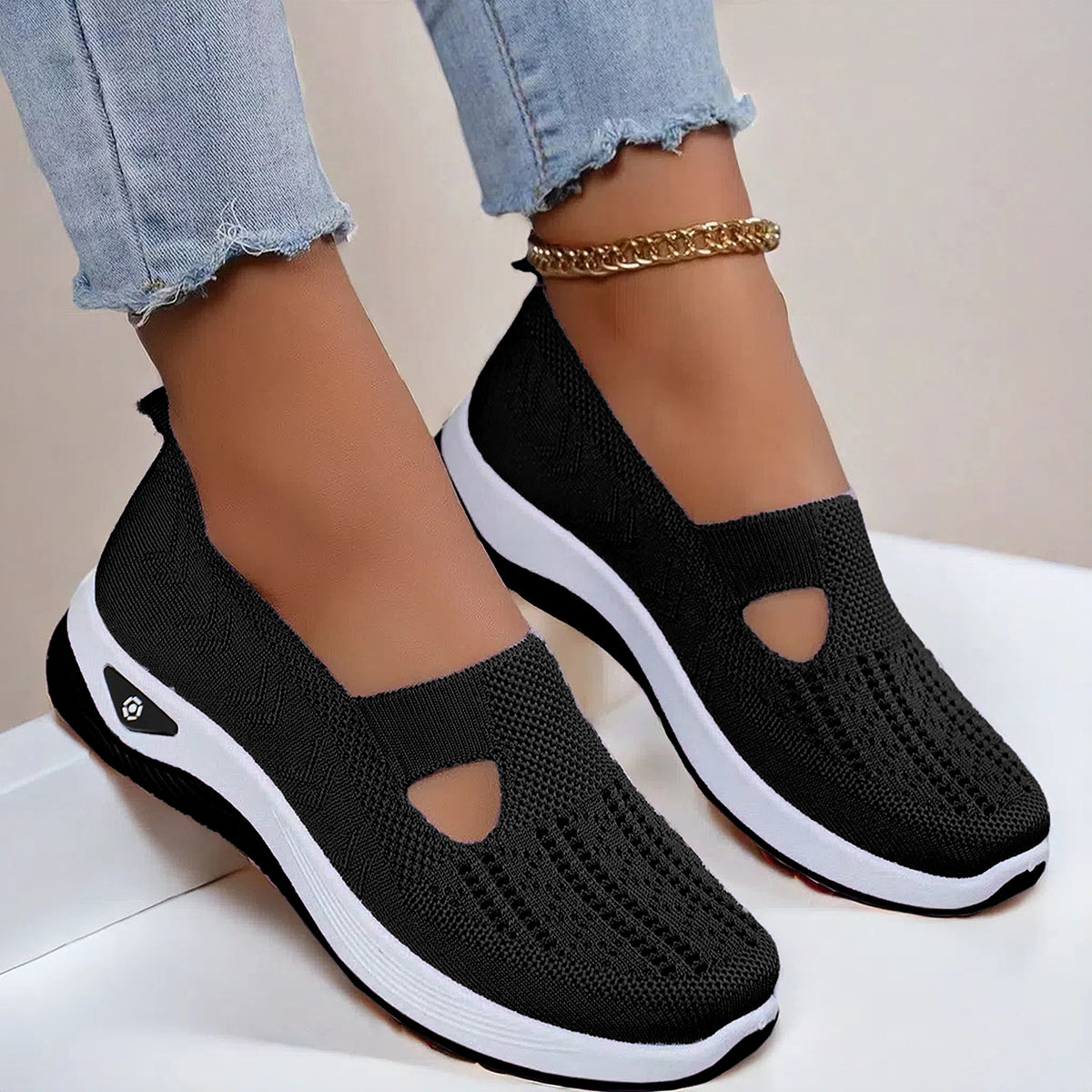 ⭐️UK Top 1 Women Flats⭐️Women's Casual Orthopedic Walking Flats for Middle-Aged and Seniors