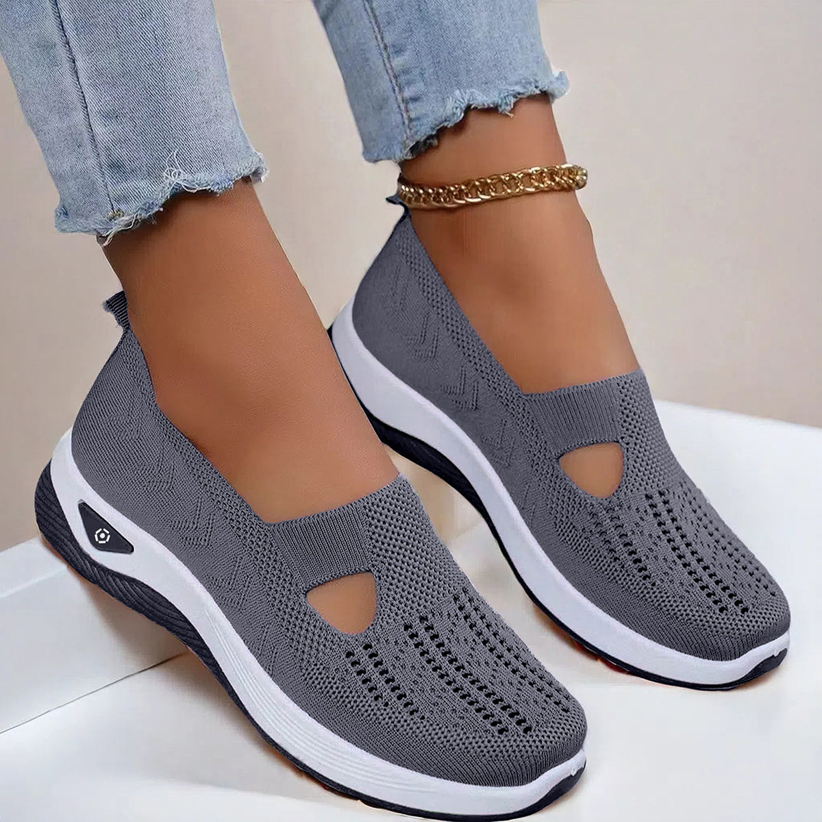 ⭐️UK Top 1 Women Flats⭐️Women's Casual Orthopedic Walking Flats for Middle-Aged and Seniors