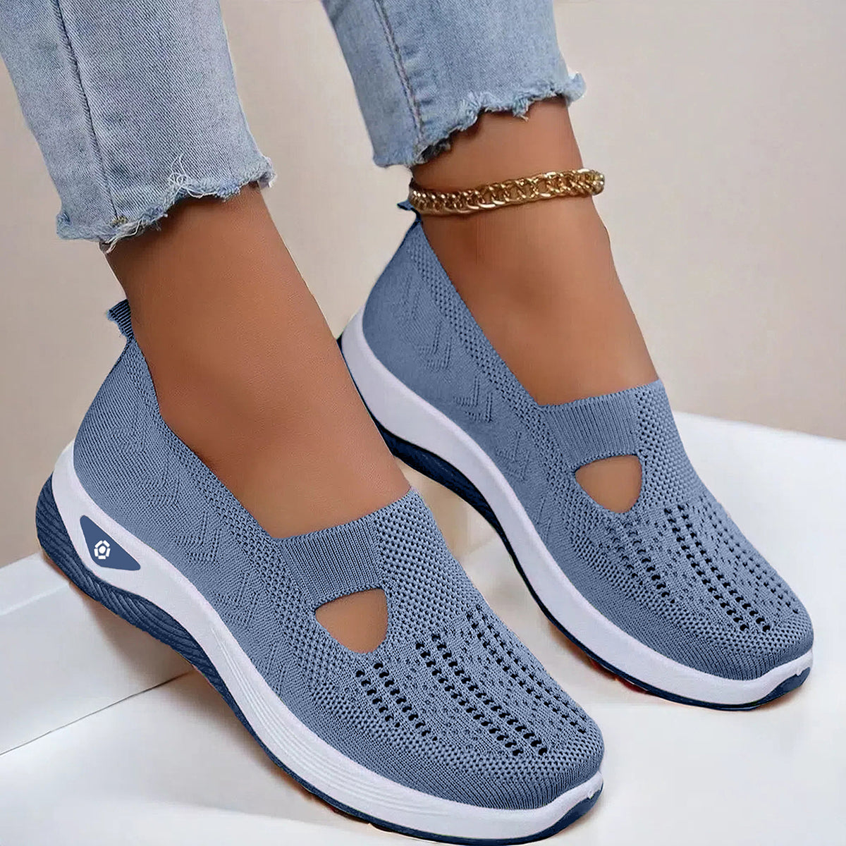 ⭐️UK Top 1 Women Flats⭐️Women's Casual Orthopedic Walking Flats for Middle-Aged and Seniors