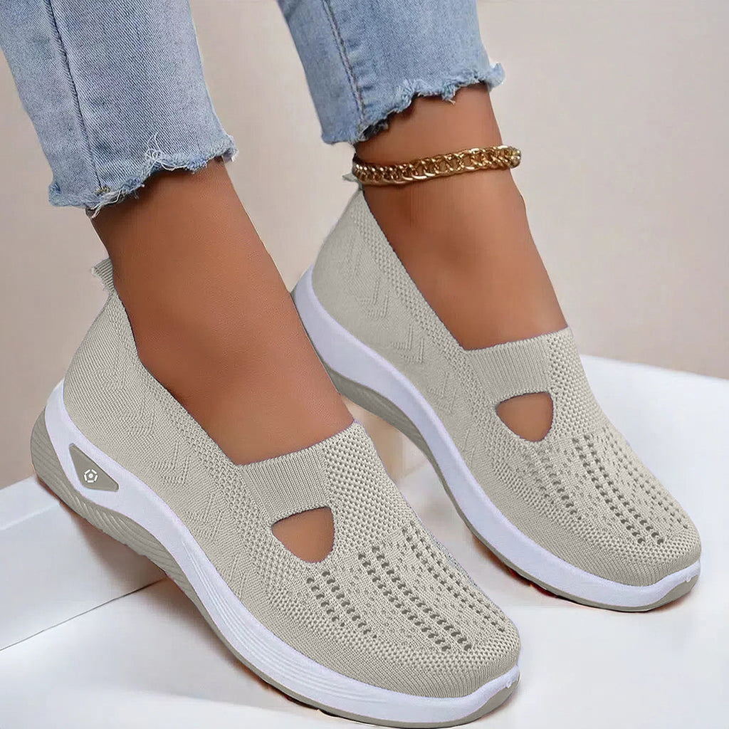⭐️UK Top 1 Women Flats⭐️Women's Casual Orthopedic Walking Flats for Middle-Aged and Seniors