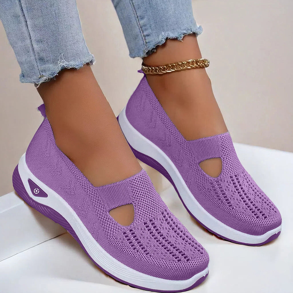⭐️UK Top 1 Women Flats⭐️Women's Casual Orthopedic Walking Flats for Middle-Aged and Seniors