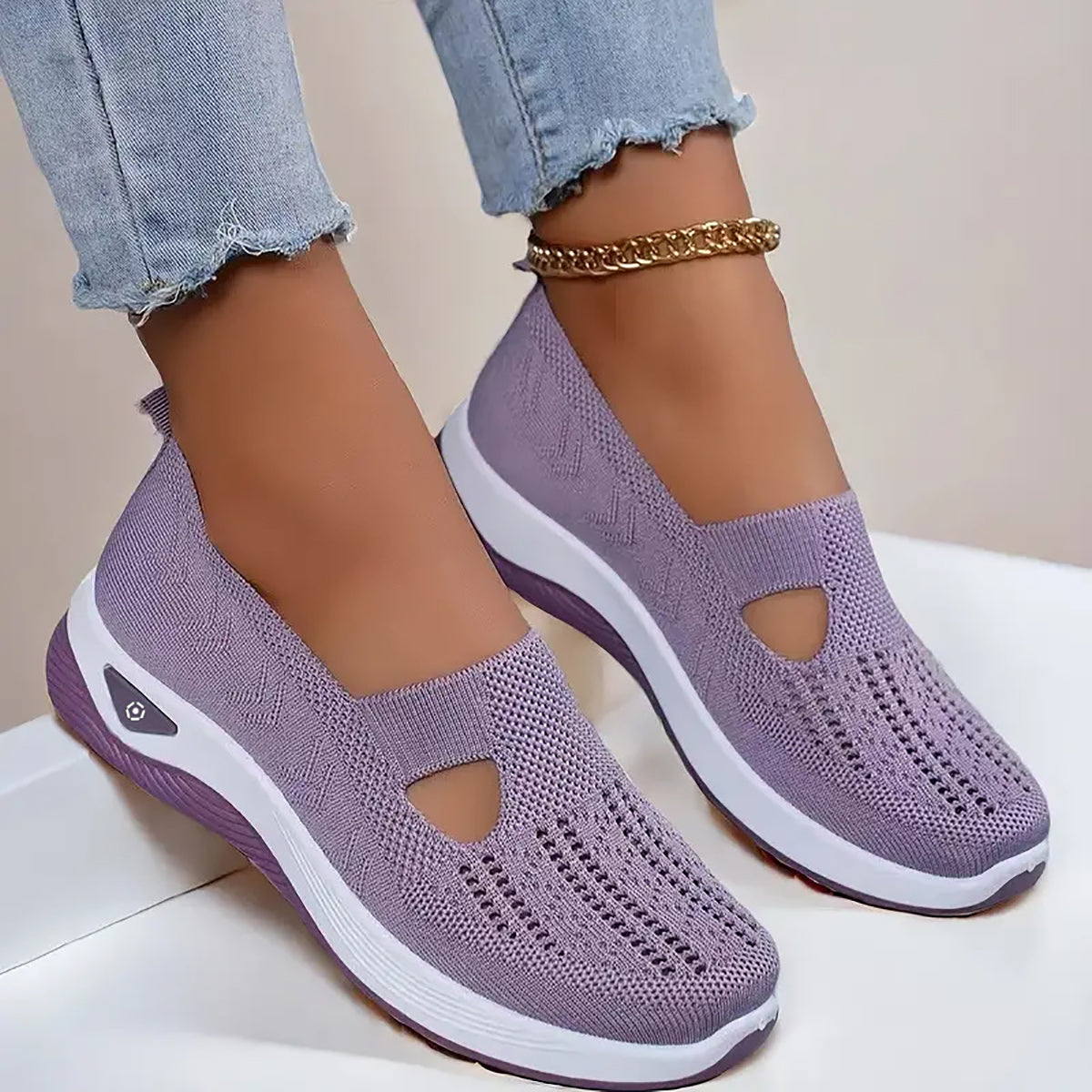 ⭐️UK Top 1 Women Flats⭐️Women's Casual Orthopedic Walking Flats for Middle-Aged and Seniors