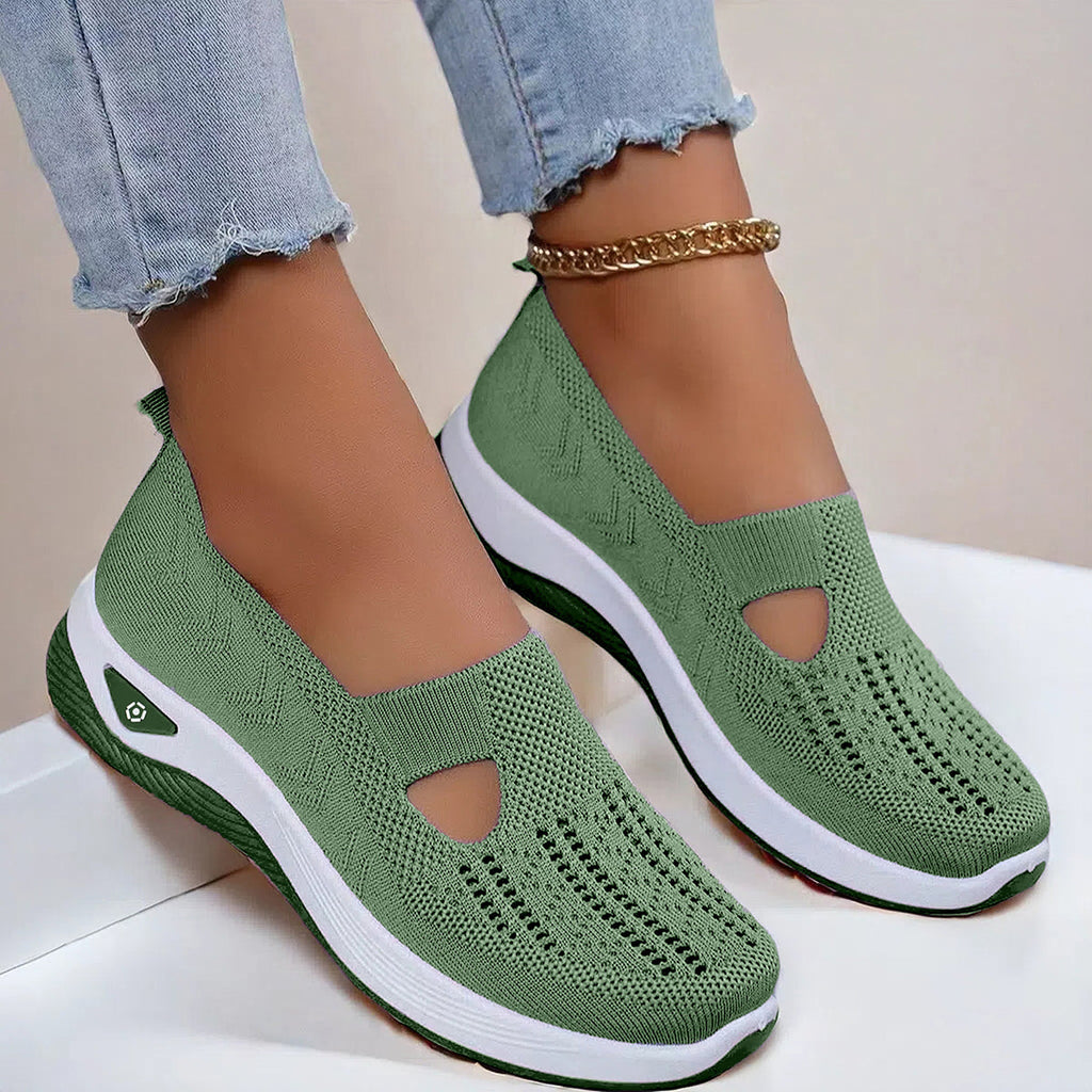 ⭐️UK Top 1 Women Flats⭐️Women's Casual Orthopedic Walking Flats for Middle-Aged and Seniors
