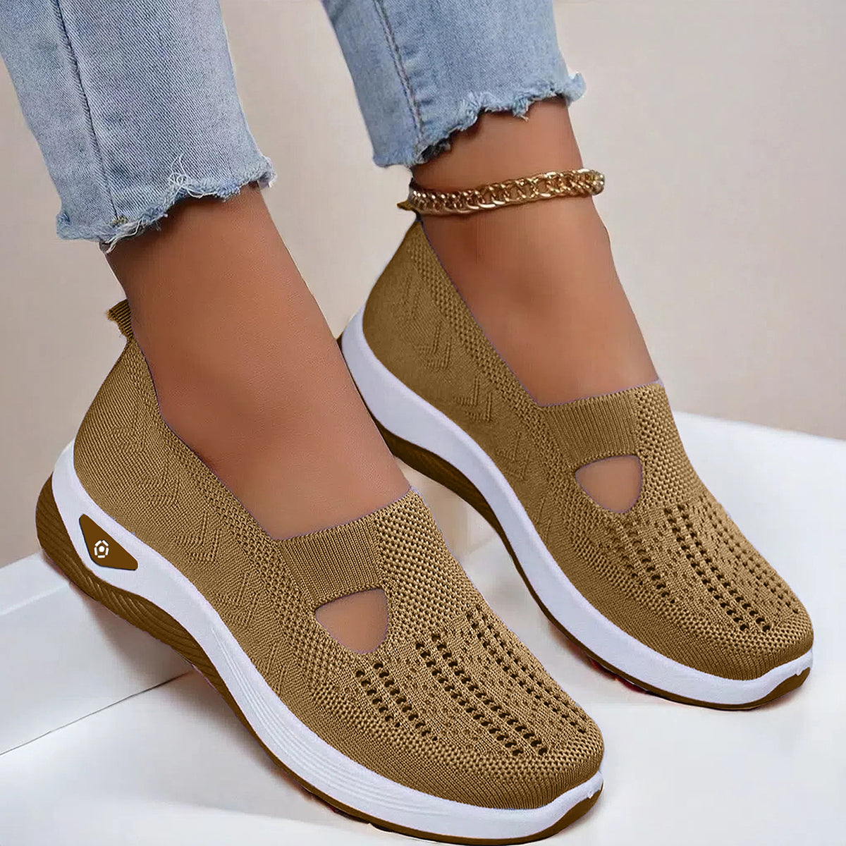 ⭐️UK Top 1 Women Flats⭐️Women's Casual Orthopedic Walking Flats for Middle-Aged and Seniors