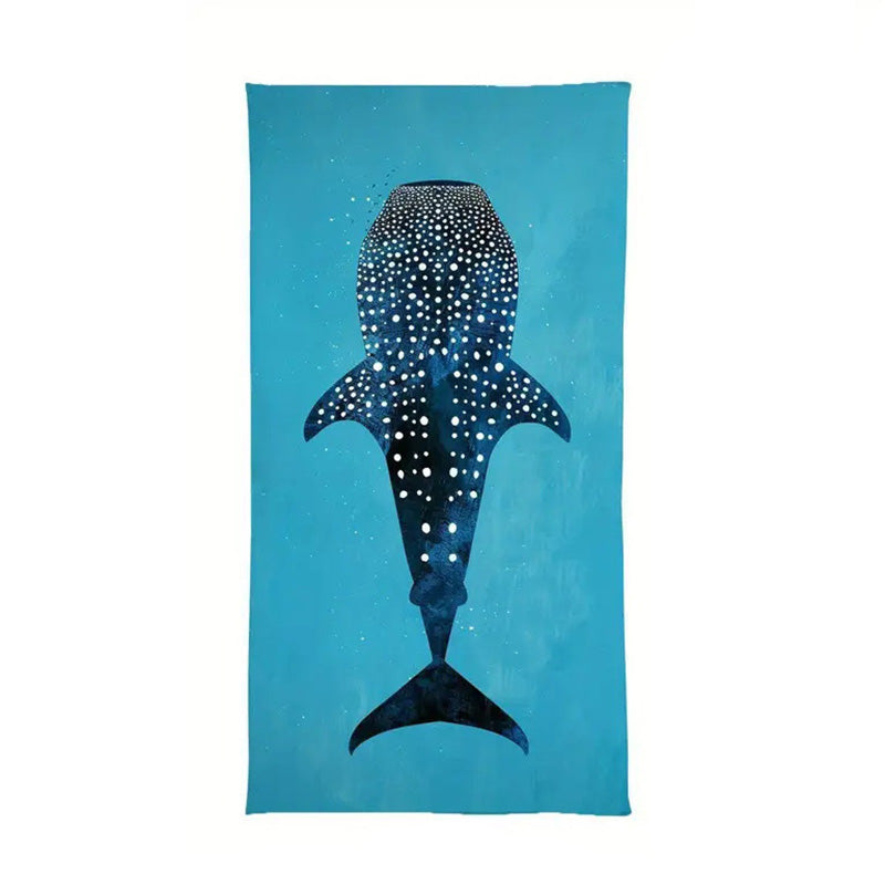 GiftoLuck Tiger Animal Print Quick Dry Beach Towel Summer Holiday Travel Bath Towel