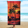 GiftoLuck Summer Beach Towel Quick Dry Coconut Tree Holiday Travel Swimming Beach Towel
