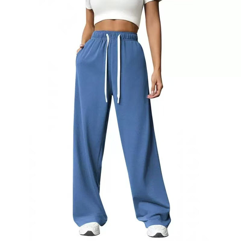 💝Last Day 69% OFF💝Women’s High-Waisted Sweatpants with Pockets – Jogger & Wide-Leg Casual Lounge Pants