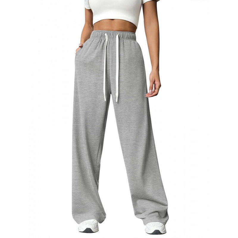 💝Last Day 69% OFF💝Women’s High-Waisted Sweatpants with Pockets – Jogger & Wide-Leg Casual Lounge Pants