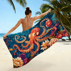 Aonana Octopus Printed Quick-Dry Beach Towel