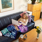 Aonana Cat Lover Gifts Cozy Flannel Blanket