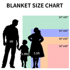 Aonana Adorable Dinosaur Print Flannel Blanket