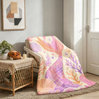 Aonana Luxury Mermaid Tail Cozy Flannel Throw Blanket