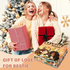 Aonana "To My Bestie" Forever Friendship Gift Flannel Throw Blanket