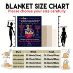 Aonana "To My Bestie" Truly Great Friend Gift Flannel Throw Blanket
