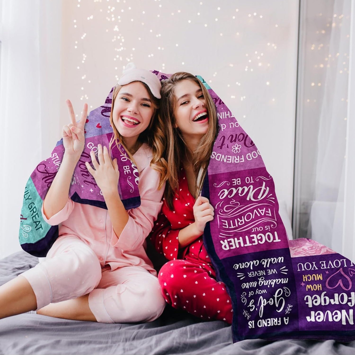 Aonana "To My Best Friend" Bestie Gifts Flannel Throw Blanket