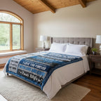 Aonana “To My Husband” Perfect Gift Flannel Throw Blanket