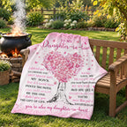 Aonana “To My Daughter-In-Law” Flannel Blanket – Perfect Gift from Mother-in-Law