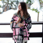 Aonana Cozy Dog Mom Flannel Blanket