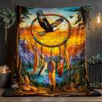Aonana Dreamcatcher Tribal Bohemian Cozy Flannel Throw Blanket