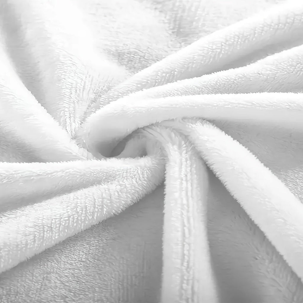 Aonana “Love Is Sweet” Highland Cow Flannel Blanket