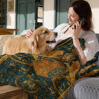 Aonana Fairy &  Lion King Flannel Throw Blanket