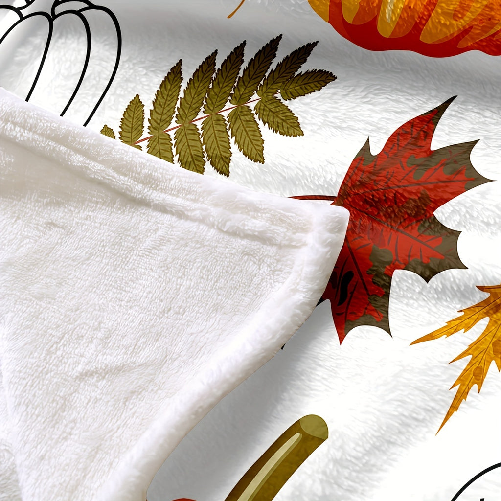 Aonana Halloween Pumpkin Flannel Blanket