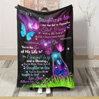 Aonana “To My Daughter-In-Law” Flannel Blanket – Perfect Gift from Mother-in-Law
