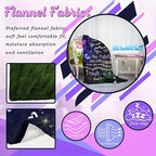 Aonana “To My Granddaughter” Butterfly Flannel Blanket