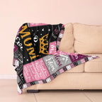 Aonana “To My Mom” Endless Love Flannel Blanket