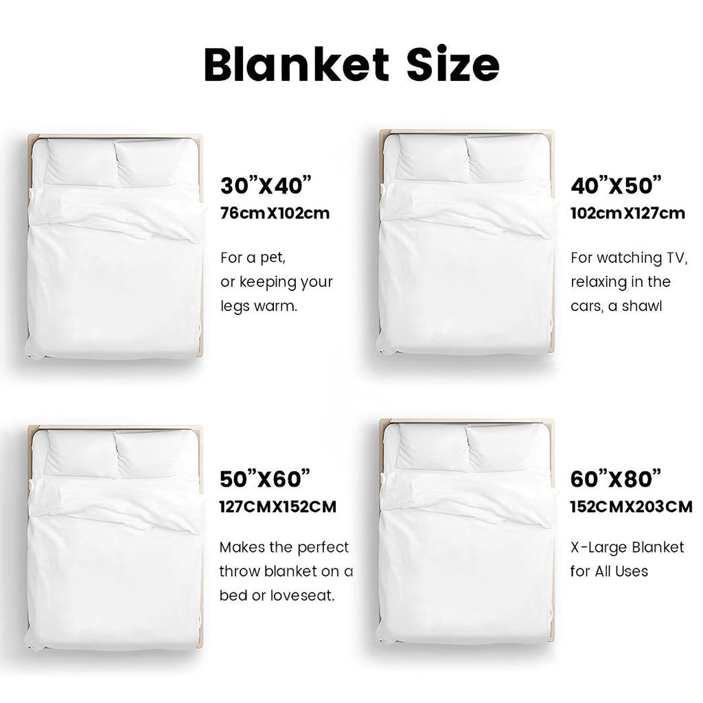 Aonana “World’s Best Nephew Ever” Flannel Throw Blanket